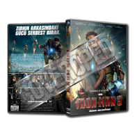 İron Man 3 2013 Türkçe Dvd Cover Tasarımı